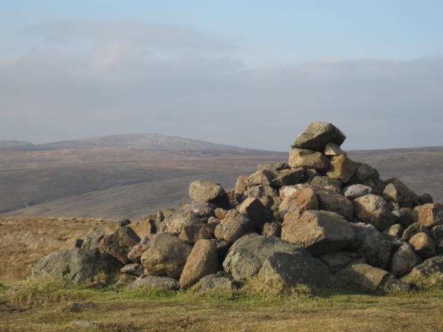 The somewhat less-than-impressive Crichton's Cairn