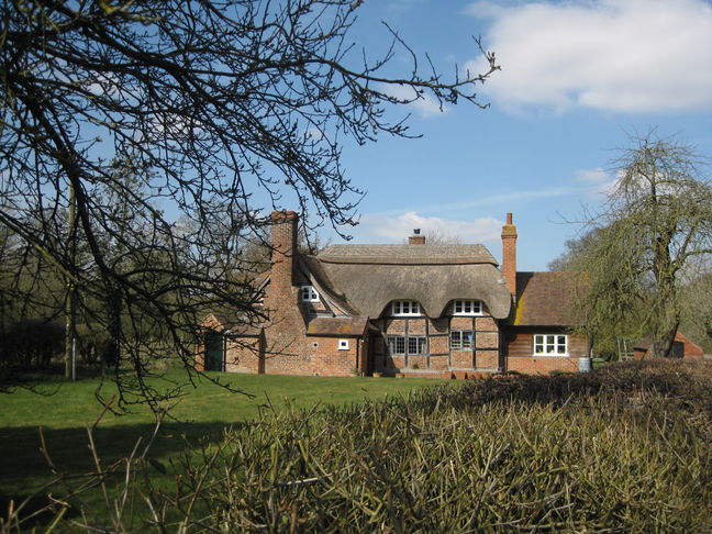 Cottage near Forthampton soon after Point 4