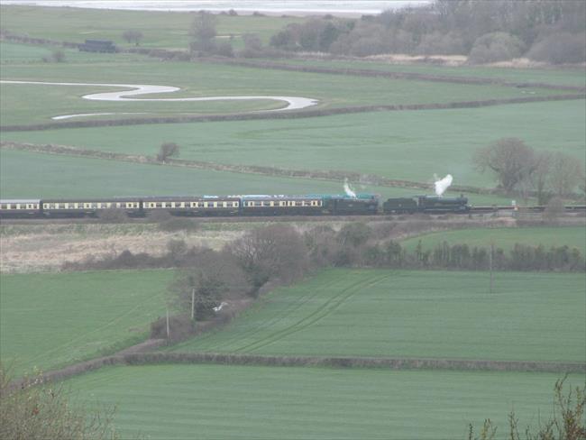 The West Somerset Railway seen on the return