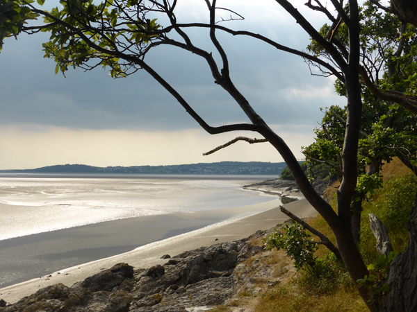 Clifftop path view