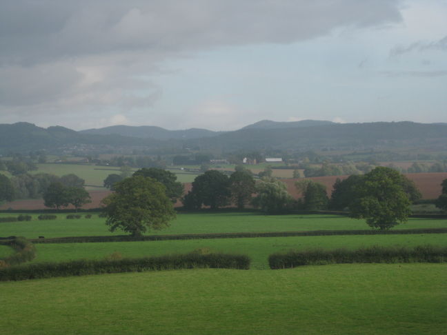 View to the Malvern Hills