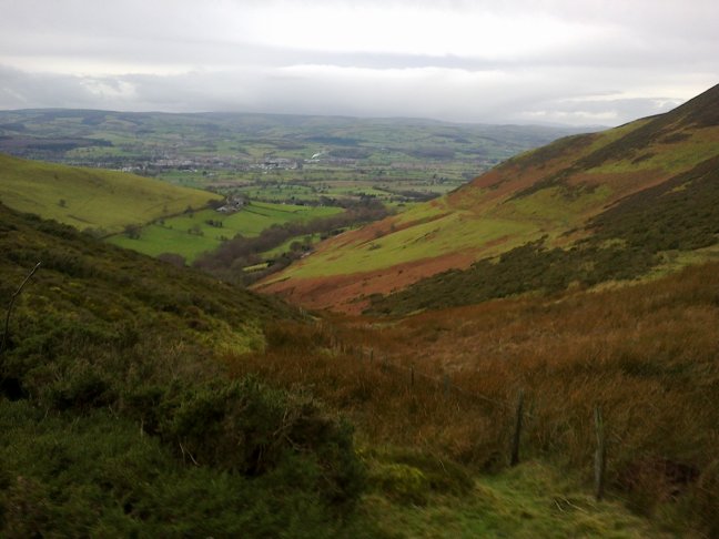 Hidden Valley from the Offa's Dyke Path