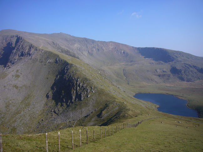 Snowdon from Moel Cynghorion