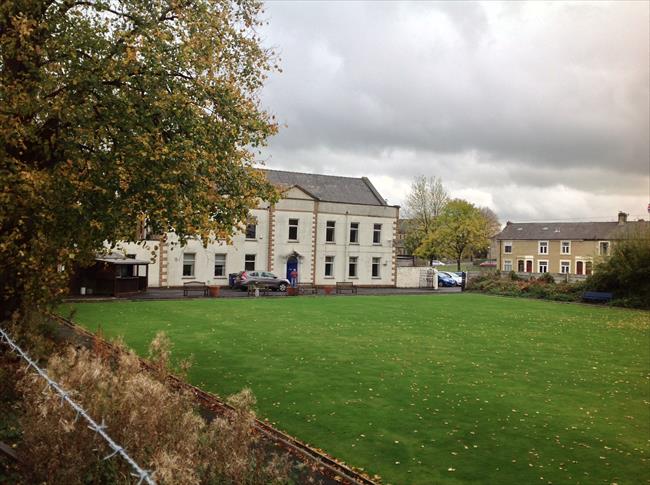 17 c Little Harwood Hall - Impressive frontage.