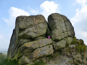 Ashover Rock at Waymark 2