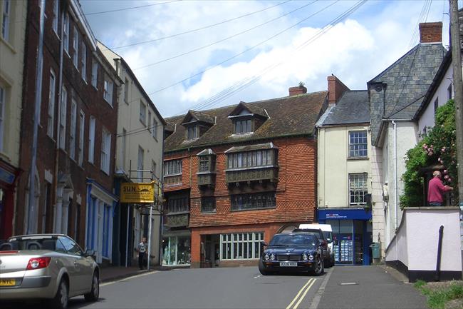 Wiveliscombe has many older buildings such as this